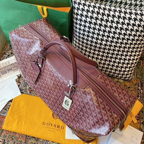Goyard Duffle Bag Brown