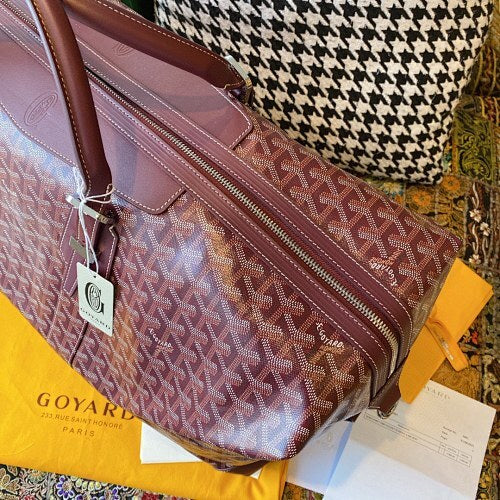 Goyard Duffle Bag Brown
