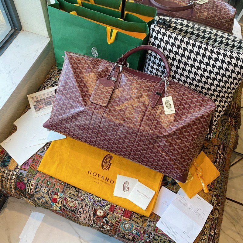 Goyard Duffle Bag Brown