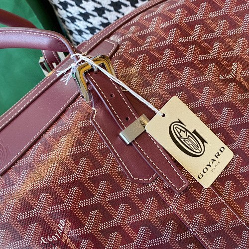 Goyard Duffle Bag Brown