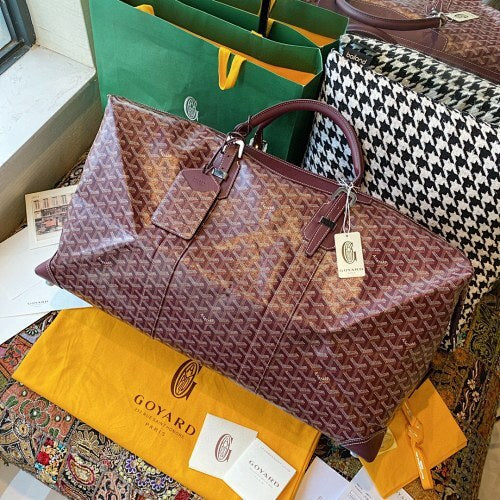 Goyard Duffle Bag Brown