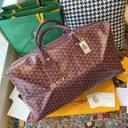 Goyard Duffle Bag Brown
