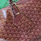 Goyard Duffle Bag Brown