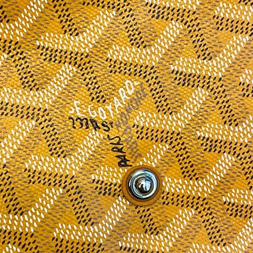 Goyard Crossbody Bag Yellow