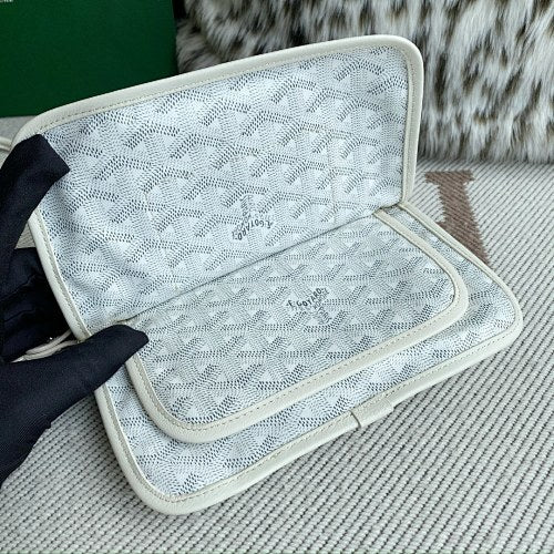 Goyard Crossbody Bag White