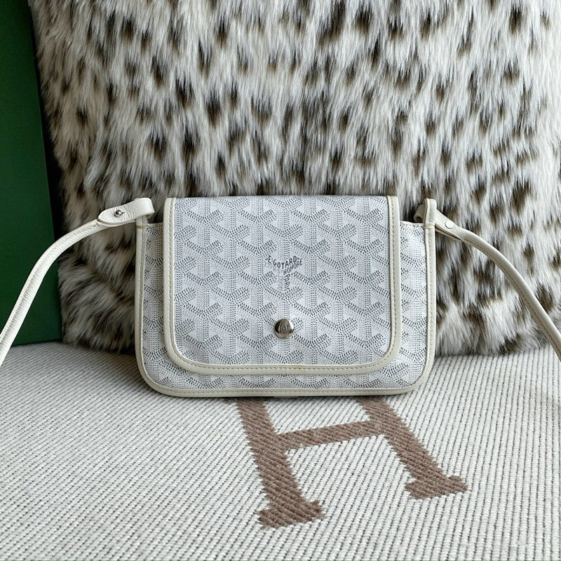 Goyard Crossbody Bag White