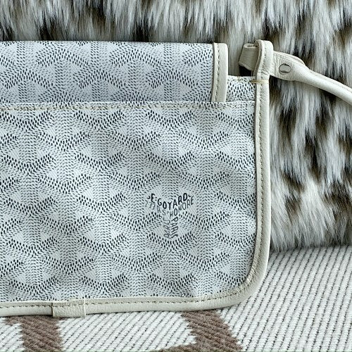 Goyard Crossbody Bag White