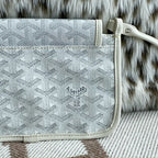 Goyard Crossbody Bag White