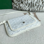 Goyard Crossbody Bag White