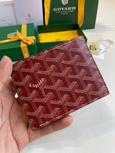 Goyard Card Holder Red