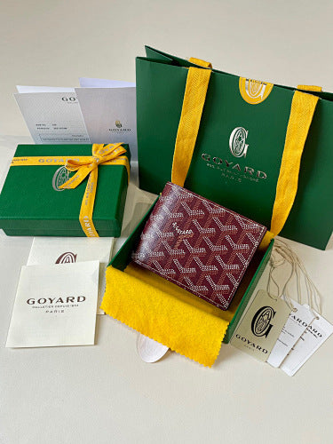 Goyard Card Holder Red