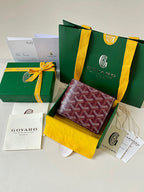 Goyard Card Holder Red
