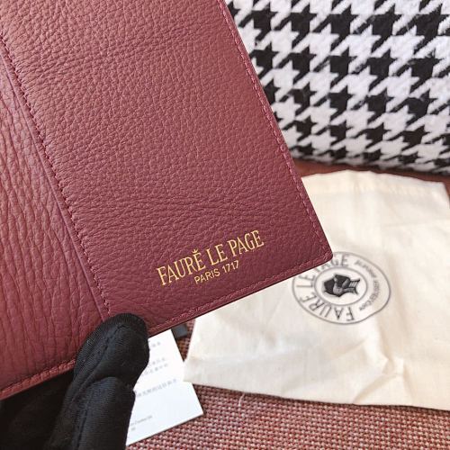 Faure Le Page Card Holder Brown