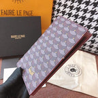Faure Le Page Card Holder Brown