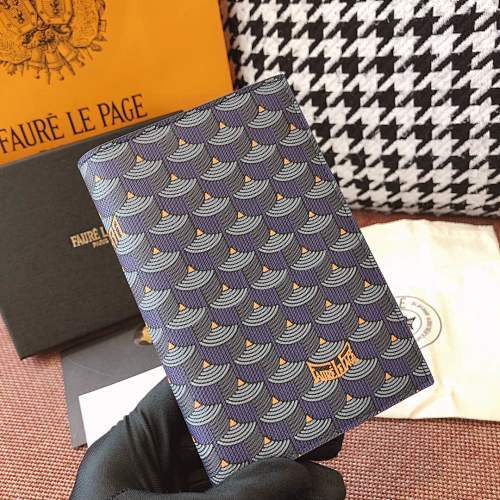 Faure Le Page Wallet Grey