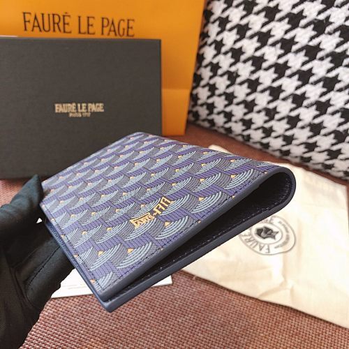 Faure Le Page Wallet Grey