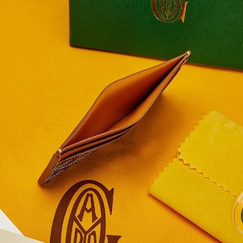 Goyard Card Holder Brown