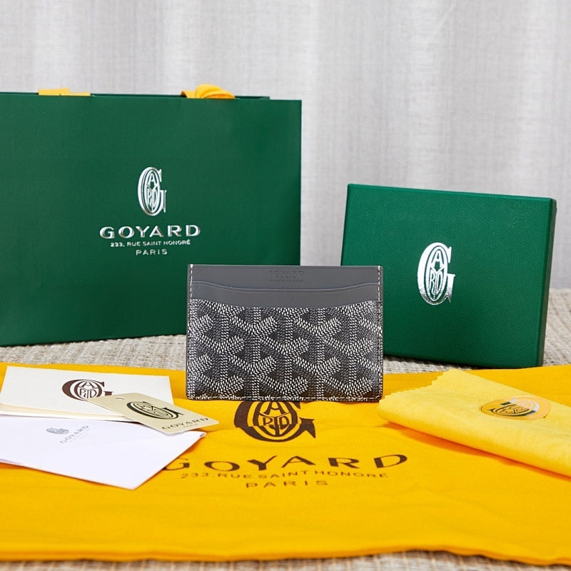Goyard Card Holder Black