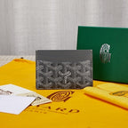 Goyard Card Holder Black
