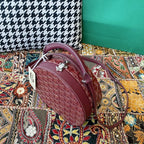 Goyard Crossbody Bag Burgundy