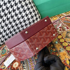 Goyard Crossbody Bag Burgundy