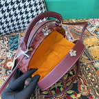 Goyard Crossbody Bag Burgundy