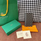Goyard Card Holder Black