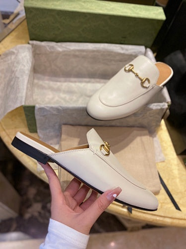 Gucci Mules White