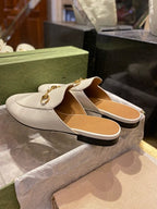 Gucci Mules White
