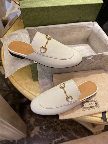 Gucci Mules White