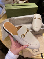 Gucci Mules White