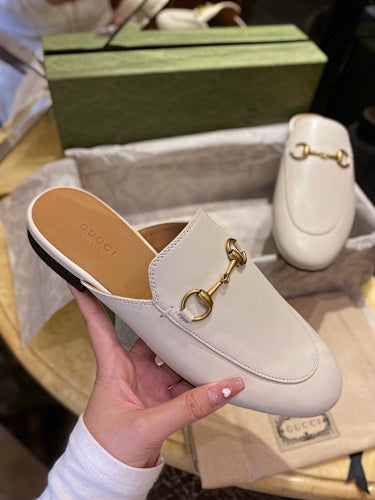 Gucci Mules White