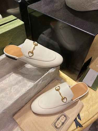 Gucci Mules White
