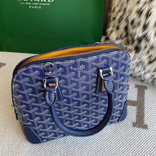 Goyard Top Handle Bag Blue