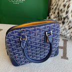Goyard Top Handle Bag Blue