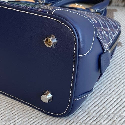 Goyard Top Handle Bag Blue