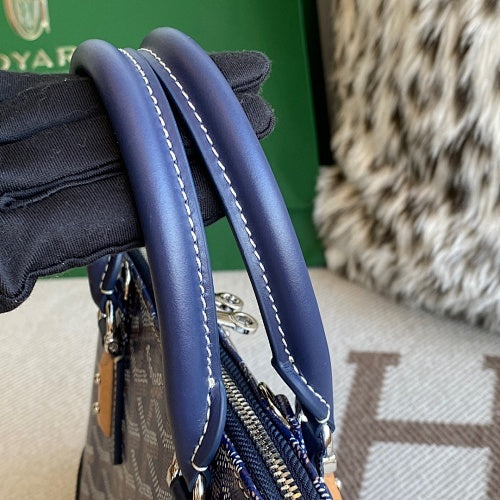 Goyard Top Handle Bag Blue