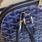 Goyard Top Handle Bag Blue