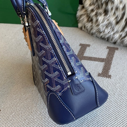 Goyard Top Handle Bag Blue