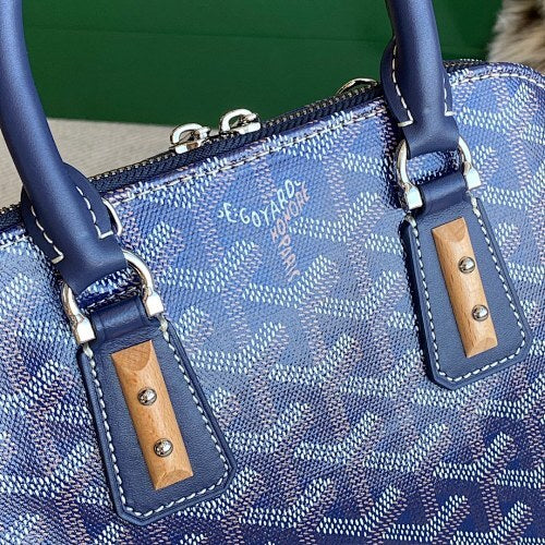 Goyard Top Handle Bag Blue