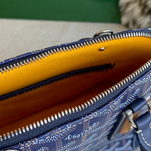 Goyard Top Handle Bag Blue