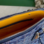 Goyard Top Handle Bag Blue