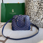 Goyard Top Handle Bag Blue