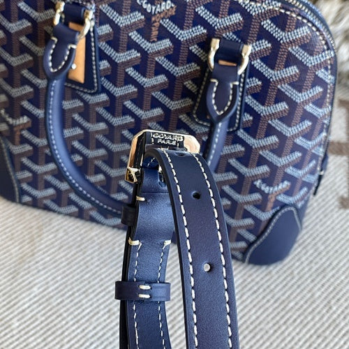 Goyard Top Handle Bag Blue