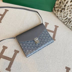 Goyard Card Holder Grey