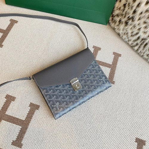 Goyard Card Holder Grey