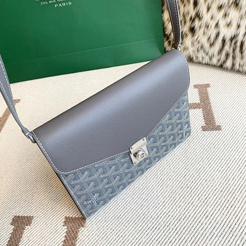 Goyard Card Holder Grey