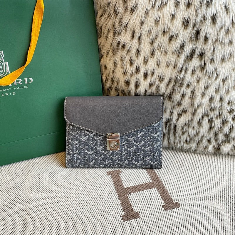 Goyard Card Holder Grey