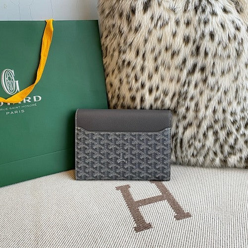 Goyard Card Holder Grey