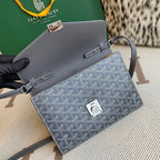 Goyard Card Holder Grey